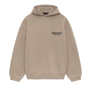 Fear Of God Essentials Hoodie Desert Sand FW24 Size XL Brand New